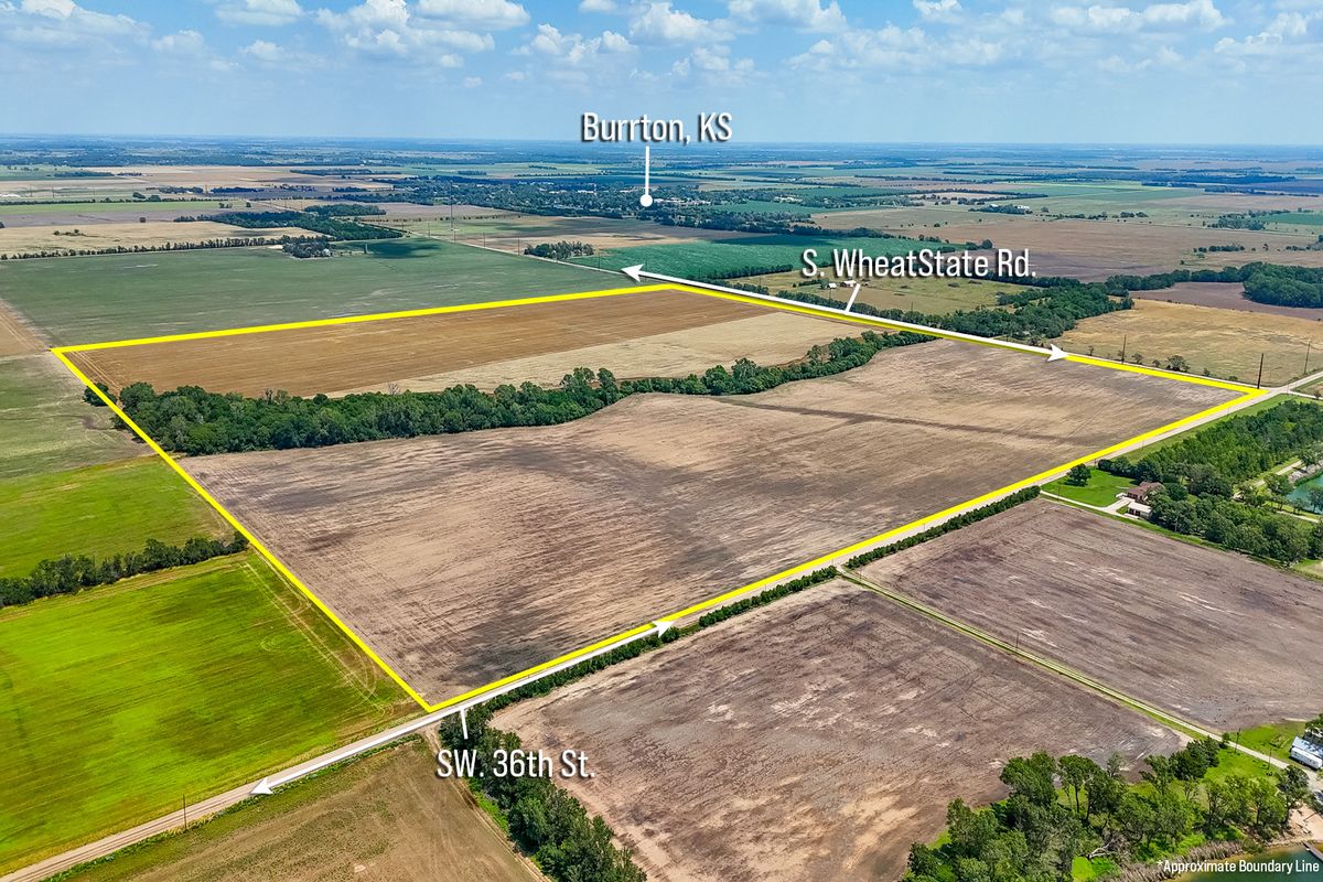 (Harvey County) ABSOLUTE 156 +/ Acres Of Agricultural Land, 22800 SW