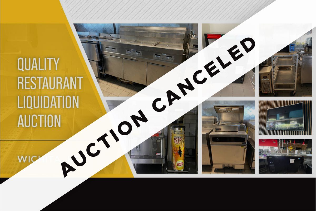 Quality Restaurant Liquidation, 2556 N. Greenwich Rd #107, Wichita, KS ...